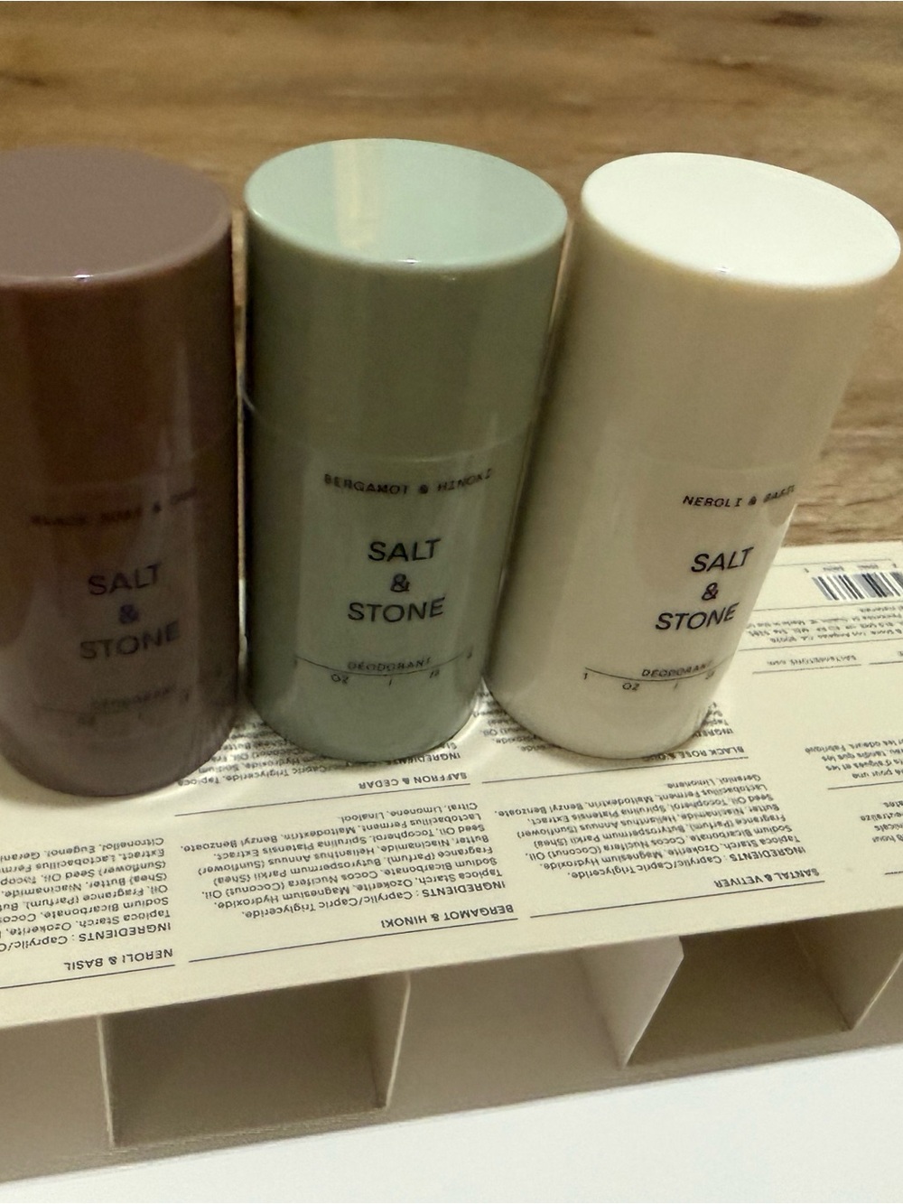 Salt & Stone Women’s Deodorant Trio